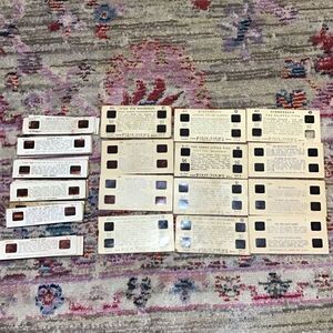 Set Of 46 story view/pixie view, slides, large ones bedtime stories, small winds